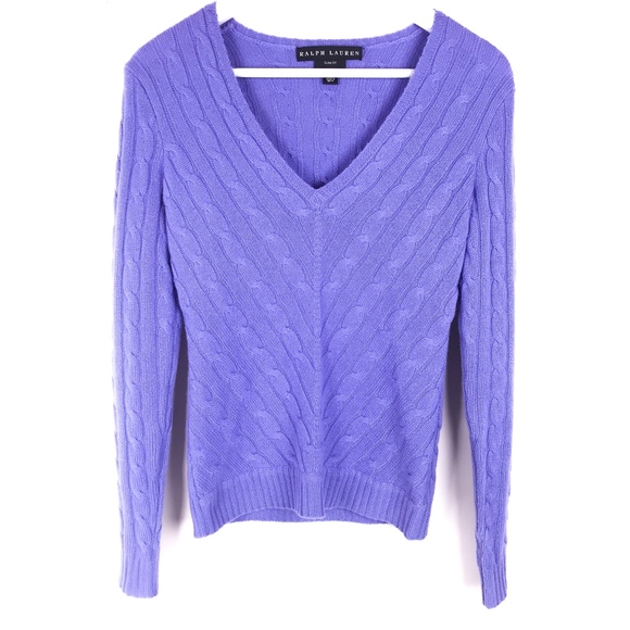 Ralph Lauren Black Label Cashmere Cable-Knit - Picture 3 of 7